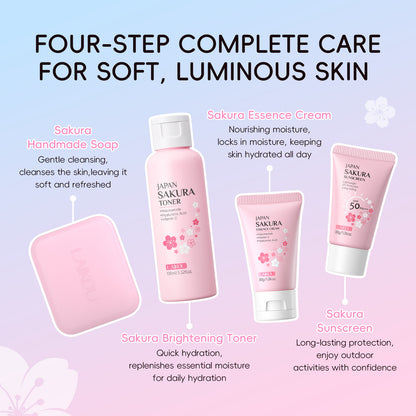 Cherry Blossom Skincare Set