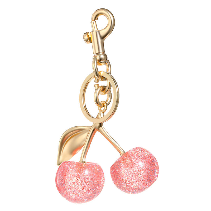 Cherry Fruit Keychain