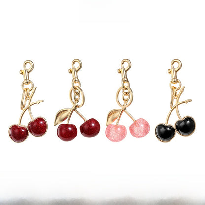 Cherry Fruit Keychain