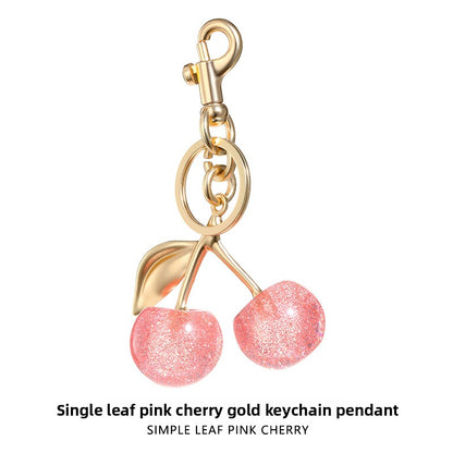 Cherry Fruit Keychain