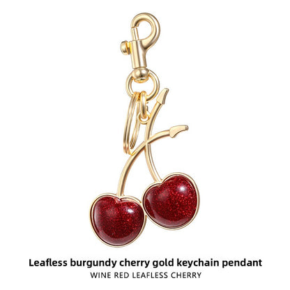 Cherry Fruit Keychain