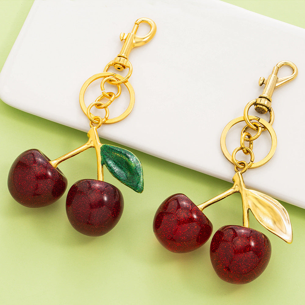 Cherry keychain