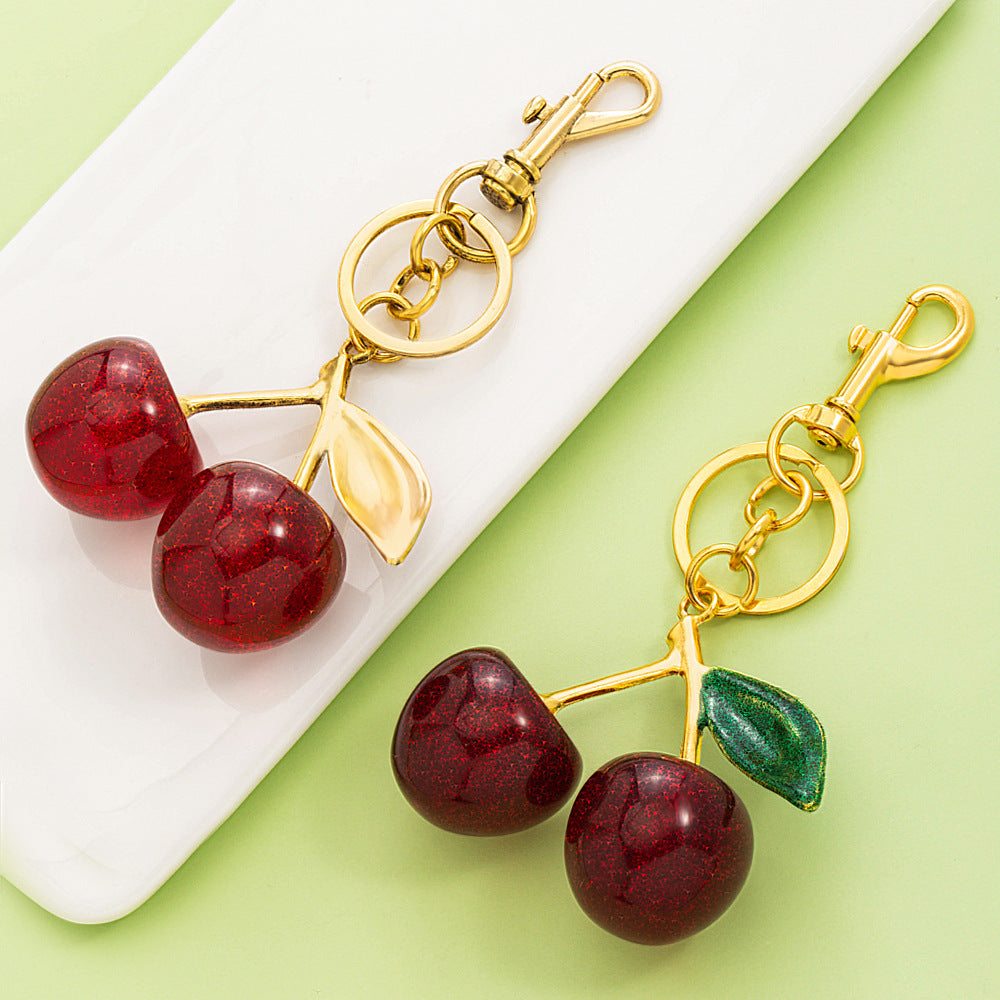 Cherry keychain