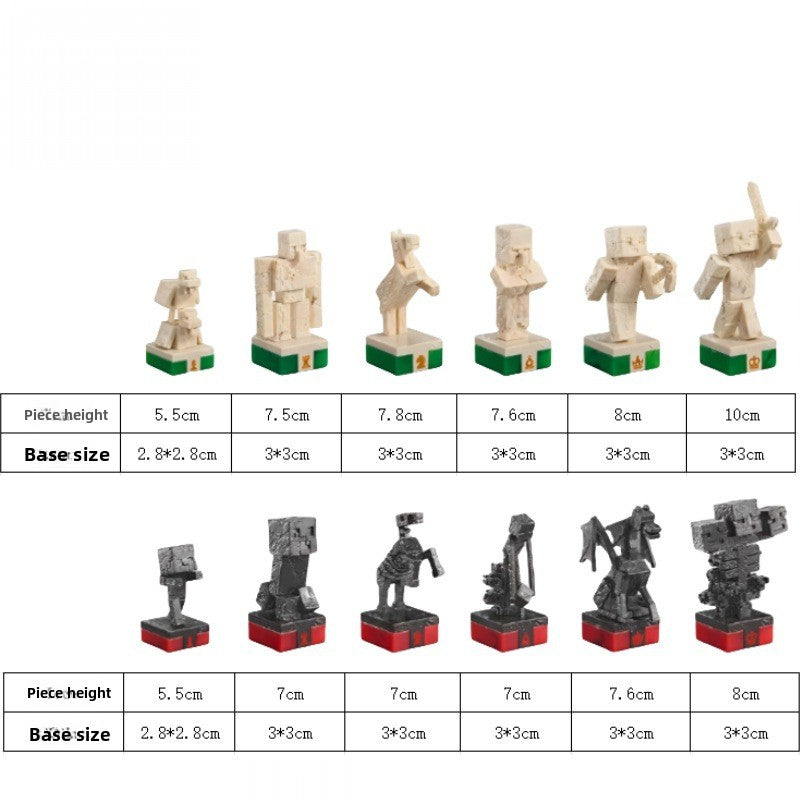 Chess Minecraft Board Game