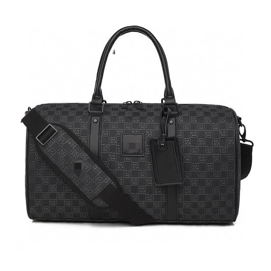 Chessboard diagonal crossbody bag