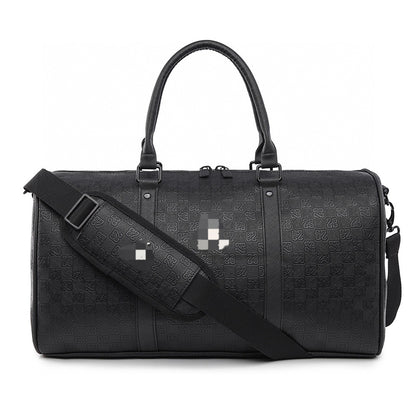 Chessboard diagonal crossbody bag