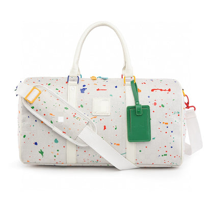 Chessboard diagonal crossbody bag