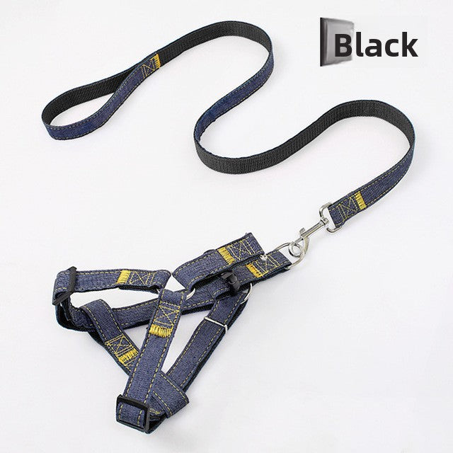 chest and back pet dog leash l