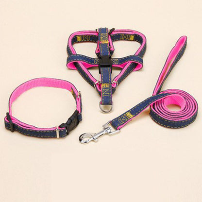 chest and back pet dog leash l