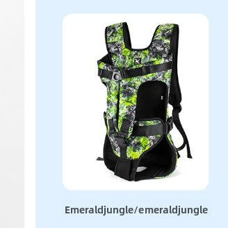 chest pet bag encircled large dog backpack
