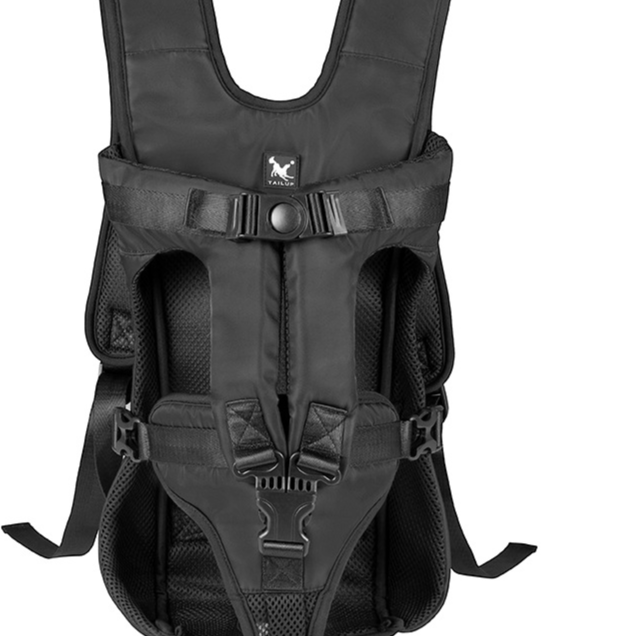 chest pet bag encircled large dog backpack