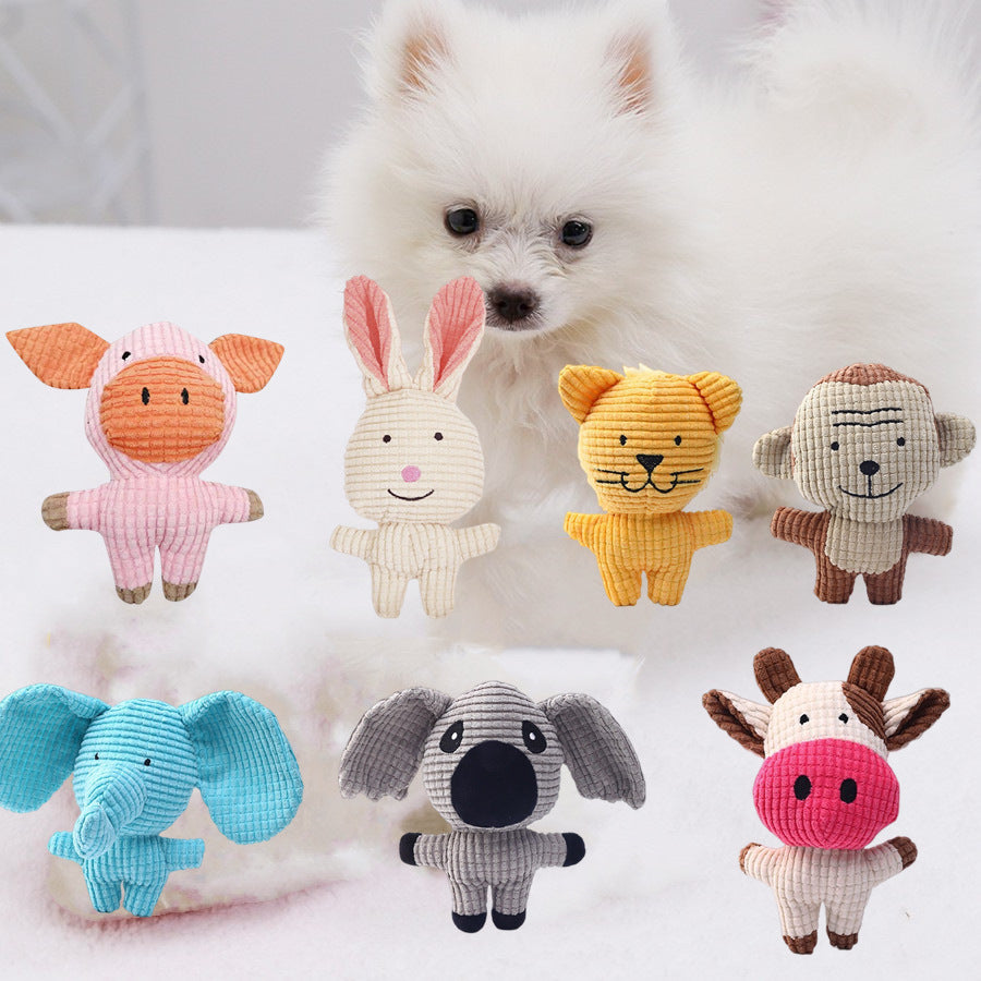 Chew Resistant Squeaky Plush Pet Toy