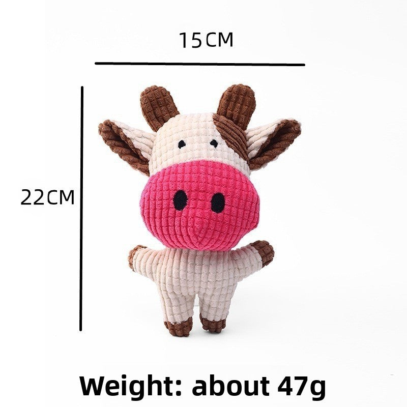 Chew Resistant Squeaky Plush Pet Toy