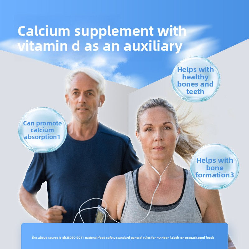 Chewable calcium tablets