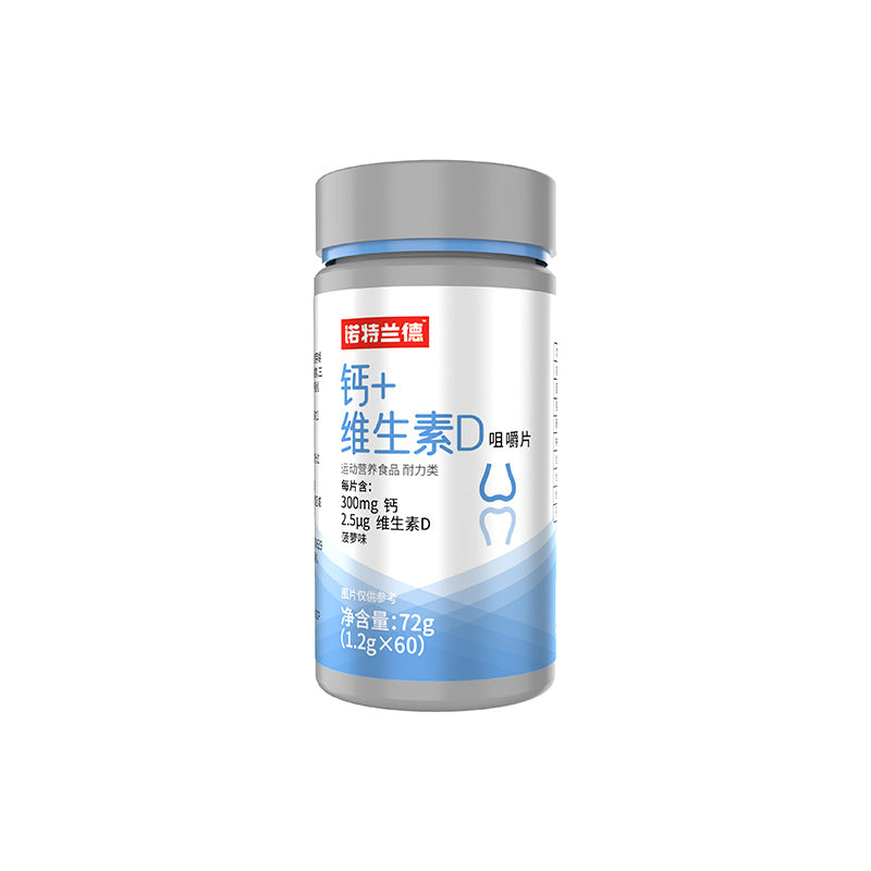 Chewable calcium tablets