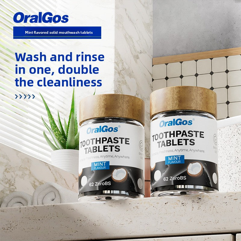 Chewable Toothpaste Tablets for Fresh Breath