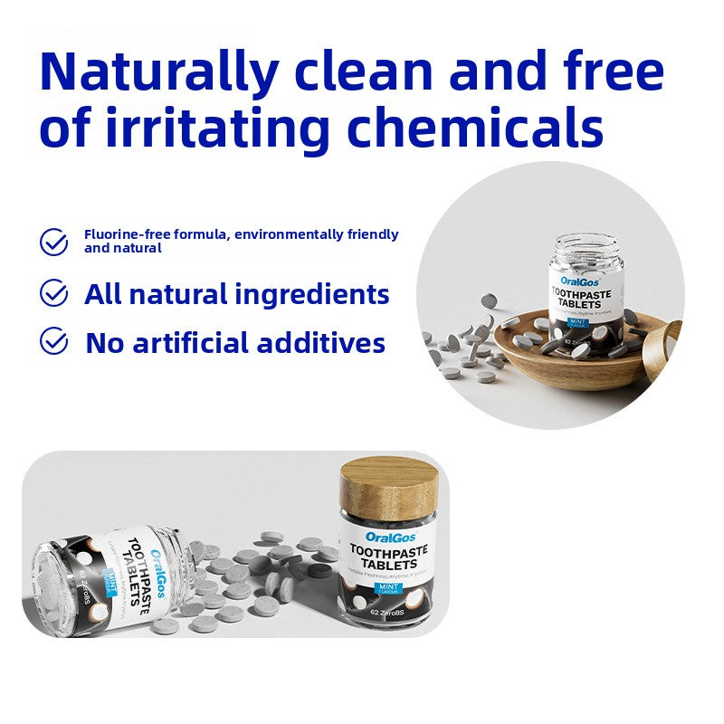 Chewable Toothpaste Tablets for Fresh Breath