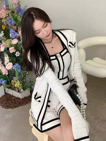 Chic cardigan set
