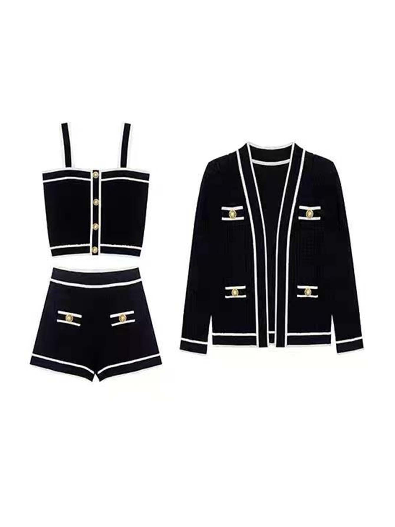 Chic cardigan set