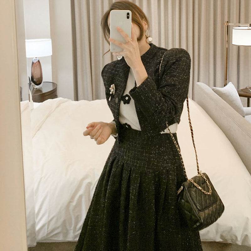 Chic-style skirt two-piece set
