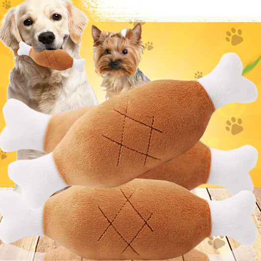 Chicken leg pet doll