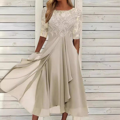 Chiffon Lace Evening Dress