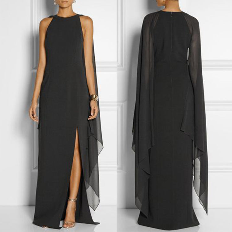 Chiffon patchwork dress