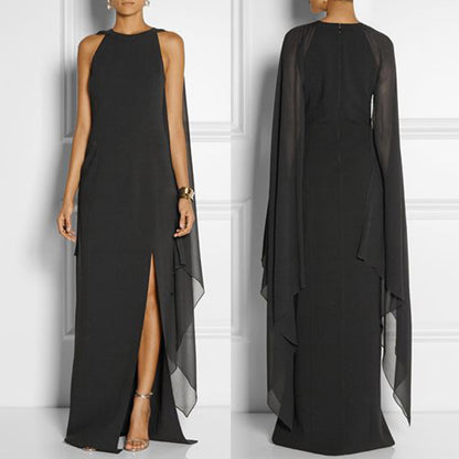 Chiffon patchwork dress