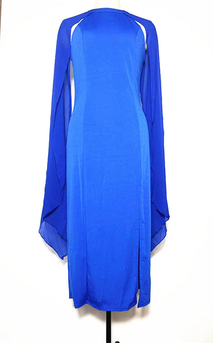 Chiffon patchwork dress
