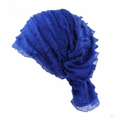 Chiffon Pleated Hat