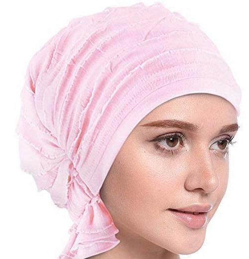 Chiffon Pleated Hat