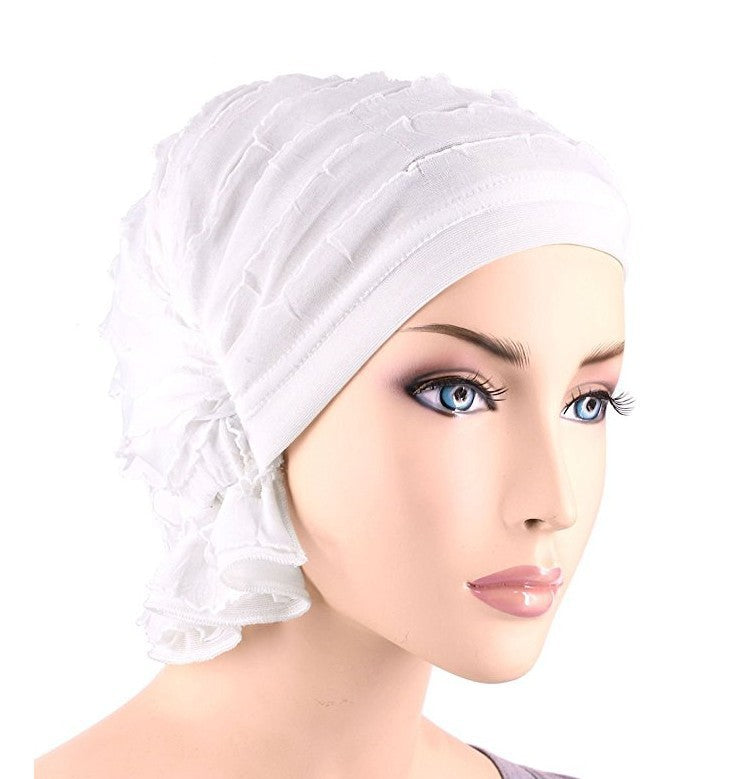 Chiffon Pleated Hat