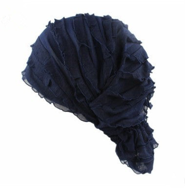 Chiffon Pleated Hat