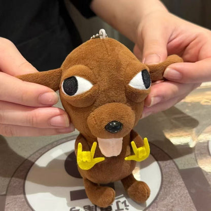 Chihuahua Plush Keychain Pendant