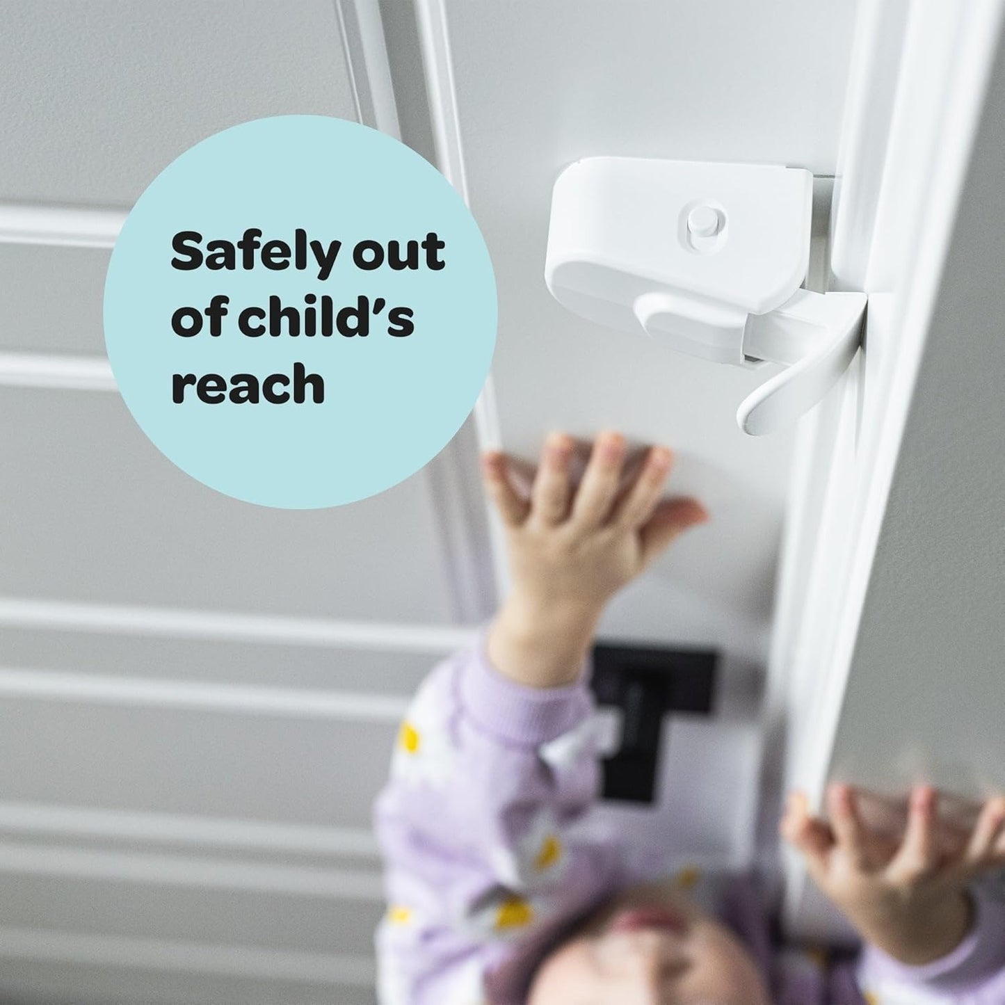 Childproof Door Safety Lock for Interior Doors