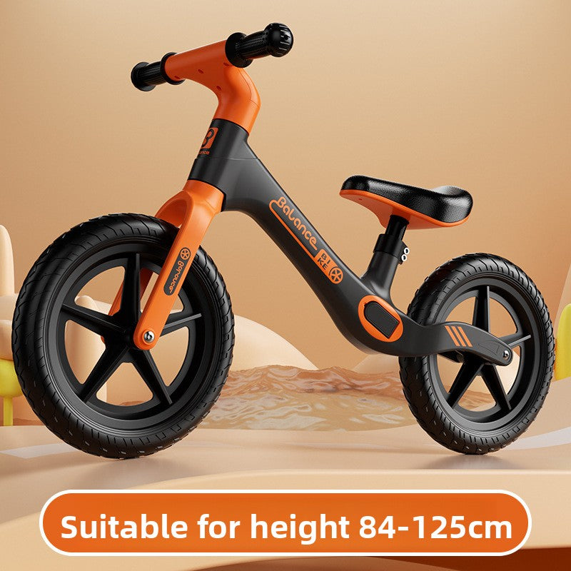 Children Balance Bike Adjustable Seat No Pedal Scooter