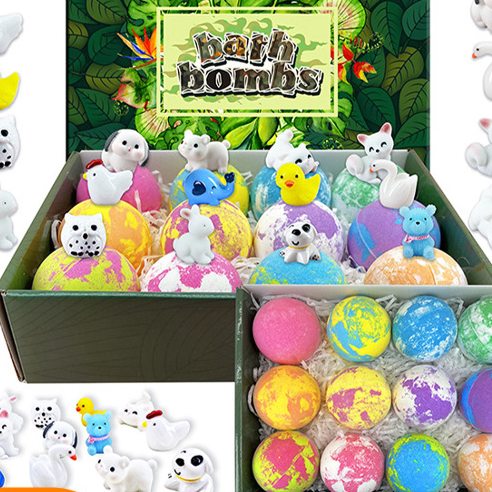 Children bath salt ball