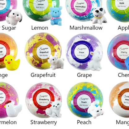 Children bath salt ball