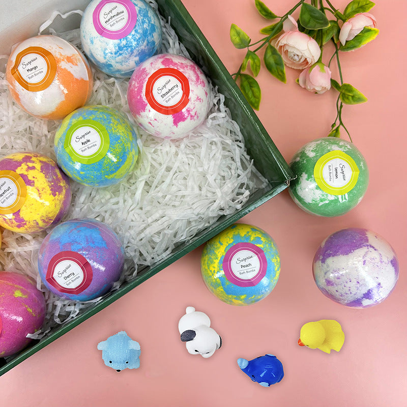 Children bath salt ball