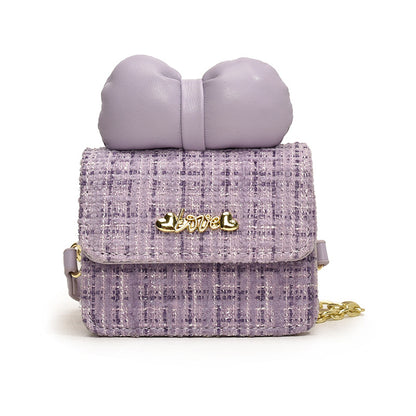Children Bow Design Shoulder Bag