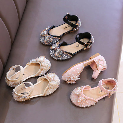 Children Butterfly Bow Sandals
