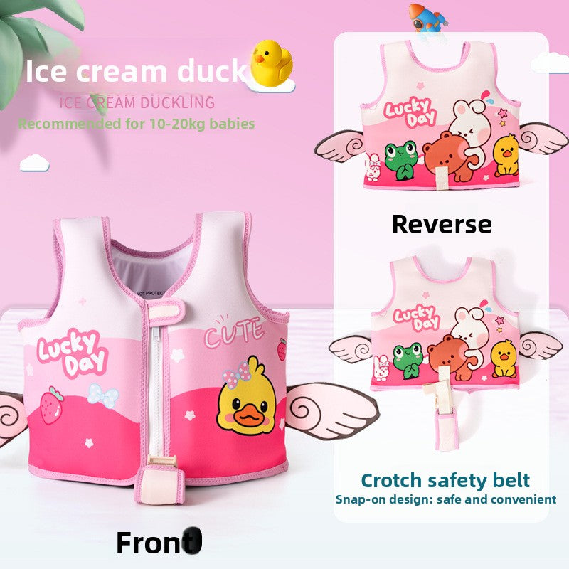 Children Cartoon Buoyancy Swimming Vest