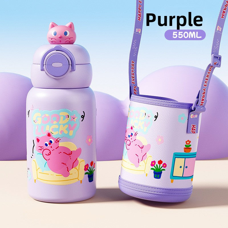 Children Cartoon Vacuum Insulated Cup