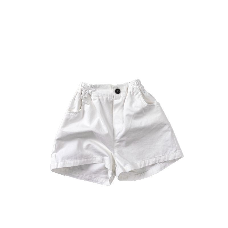 Children Cotton Knee-Length Shorts