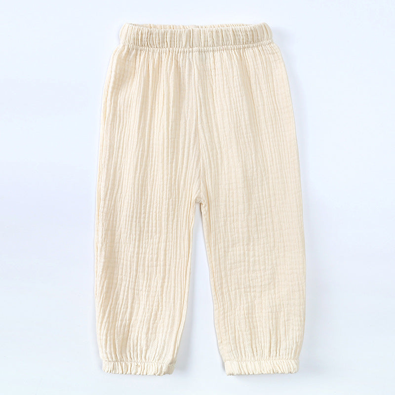 Children Cotton Linen Lantern Pants