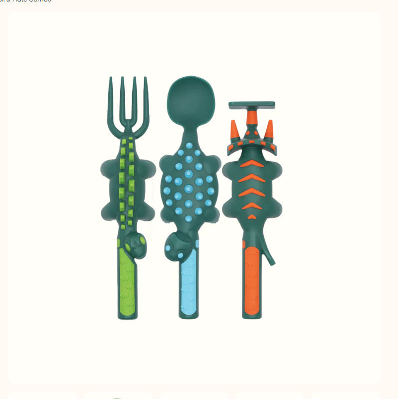 Children Dinosaur Tableware Set