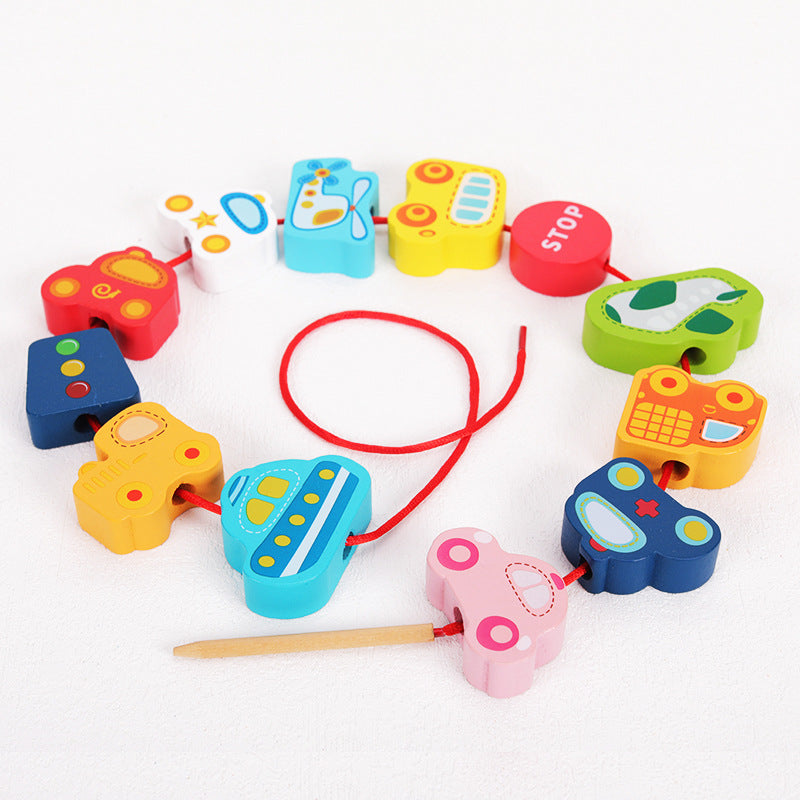 Children Educational Threading Beads Toy