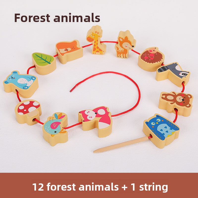 Children Educational Threading Beads Toy