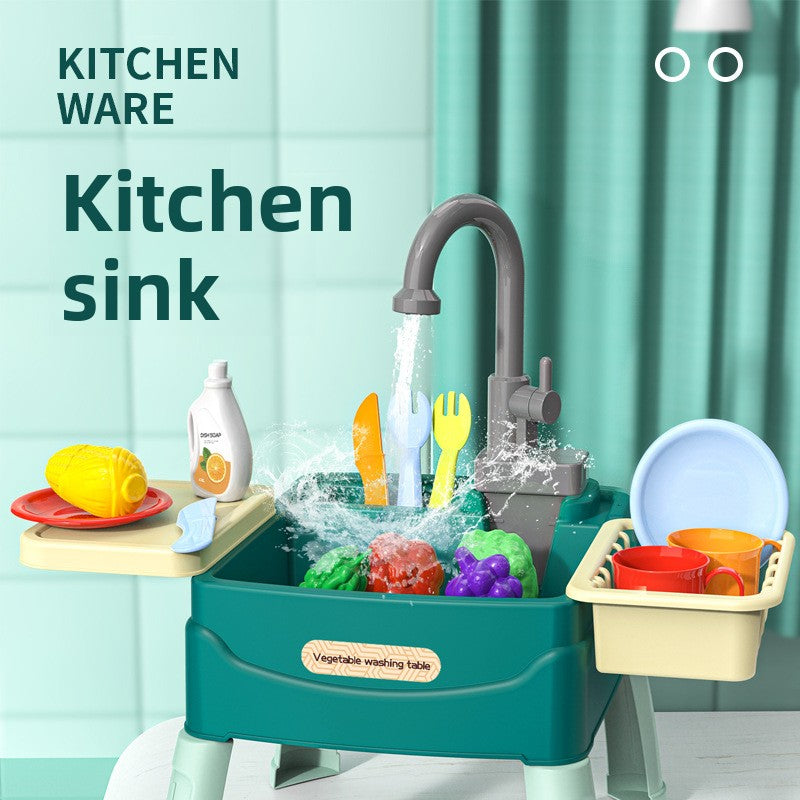 Children Electric Dishwasher Toy Set