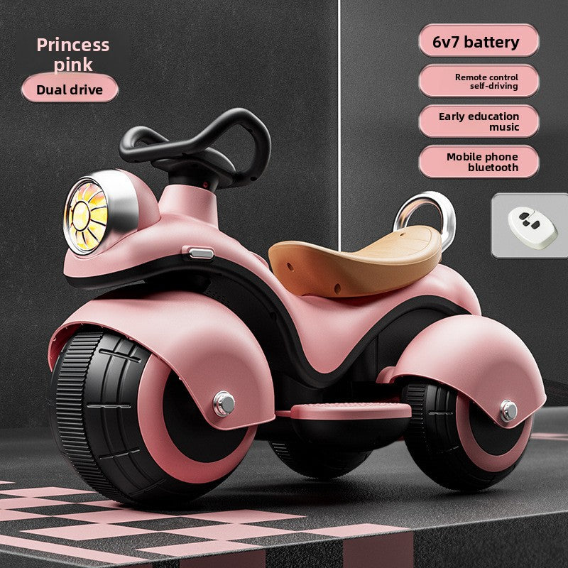 Children Electric Motorcycle Tricycle with Remote Control